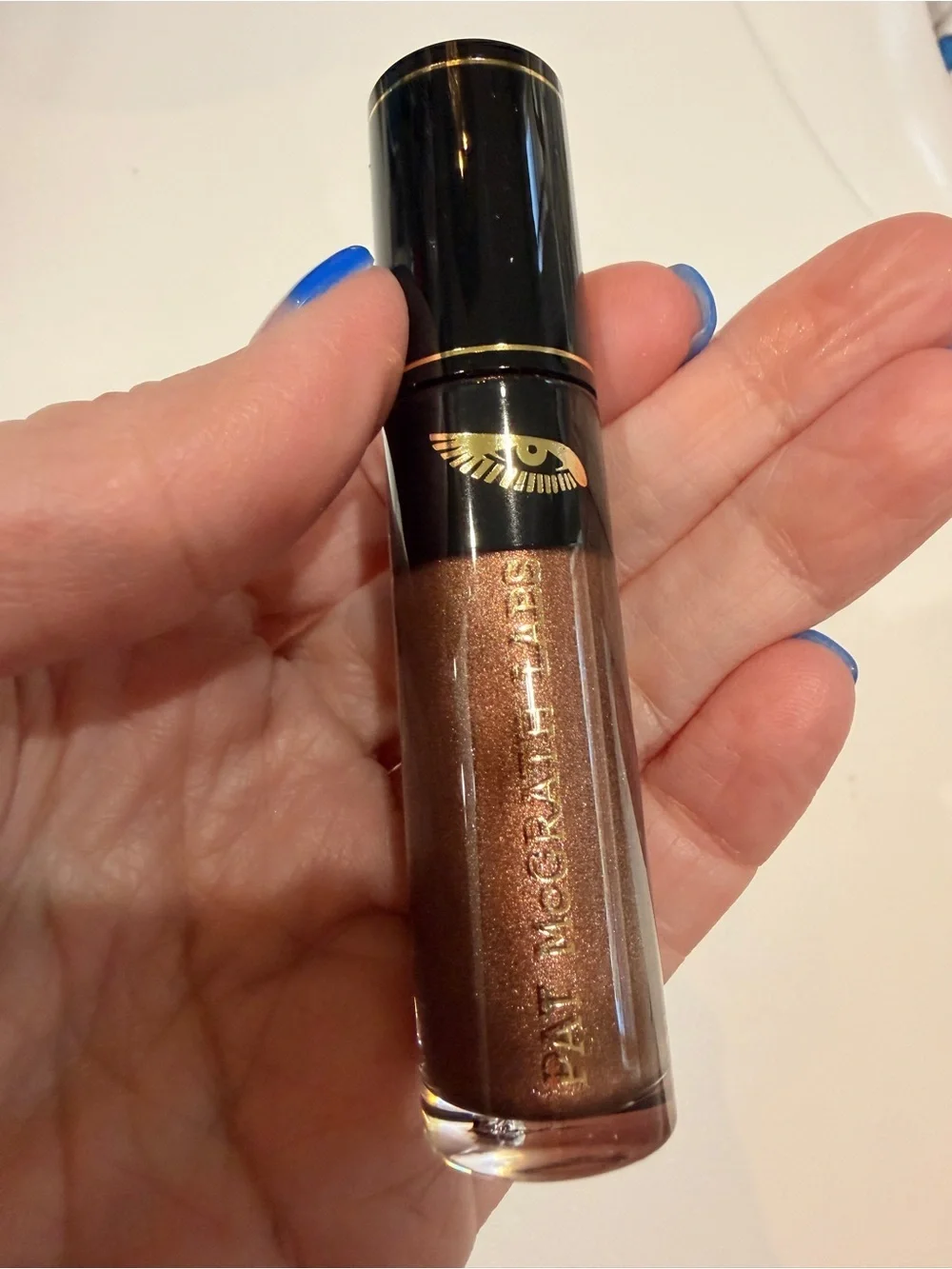 PAT MCGRATH LABS FetishEYES Longwear Liquid Eye Shadow Platinum Bronze NIB